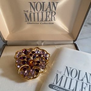 Nolan Miller Glamour Collection brooch.